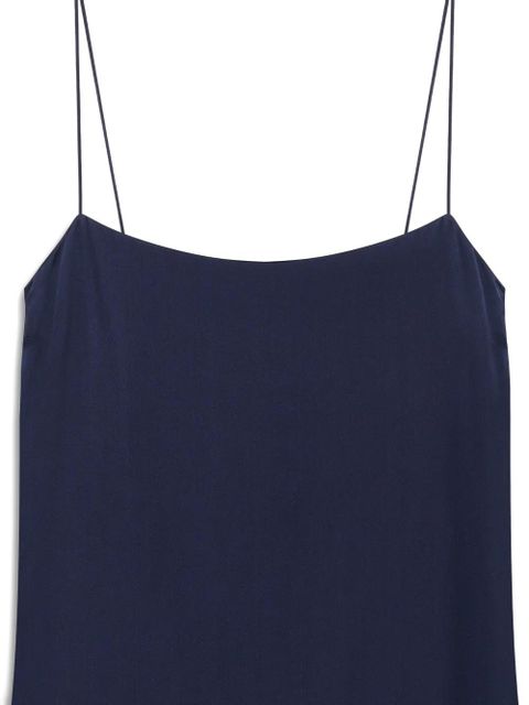 ANINE BING Mae spaghetti-strap maxi dress - Blue