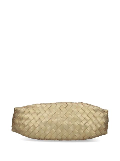 DRAGON DIFFUSION woven braided leather tote bag - Gold