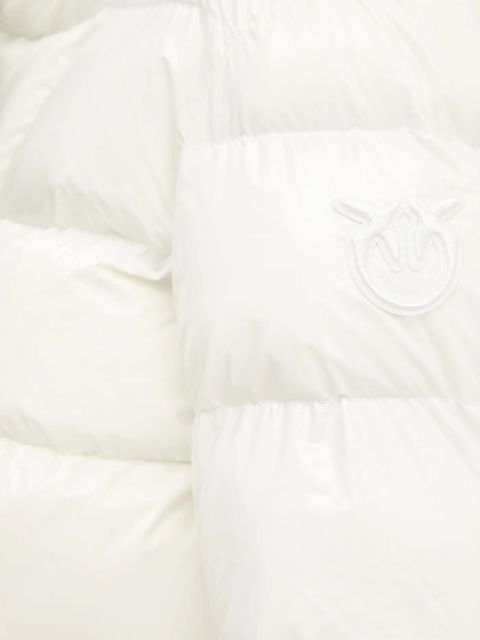Pinko kurtka kolor biały zimowa 101597 A2P7