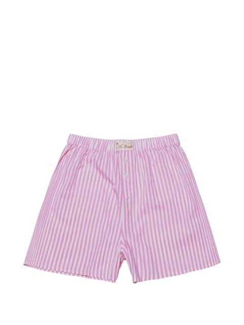 MC2 Saint Barth striped shorts - Pink - zdjęcie produktu nr 1