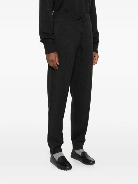 TOTEME pintucked track pants - Grey - zdjęcie produktu nr 2