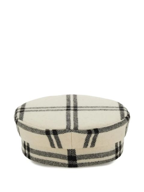 Ruslan Baginskiy checked peaked hat - White - zdjęcie produktu nr 2