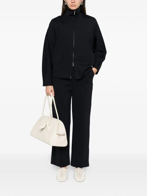 Max Mara zip-up sweatshirt - Blue