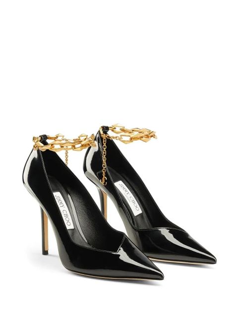 Jimmy Choo Diamond Talura 100mm pumps - Black - zdjęcie produktu nr 2