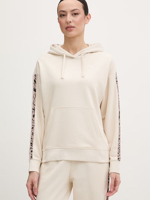 Puma bluza z kapturem damska bawełniana Essentials Graphic Animal - zdjęcie produktu nr 2