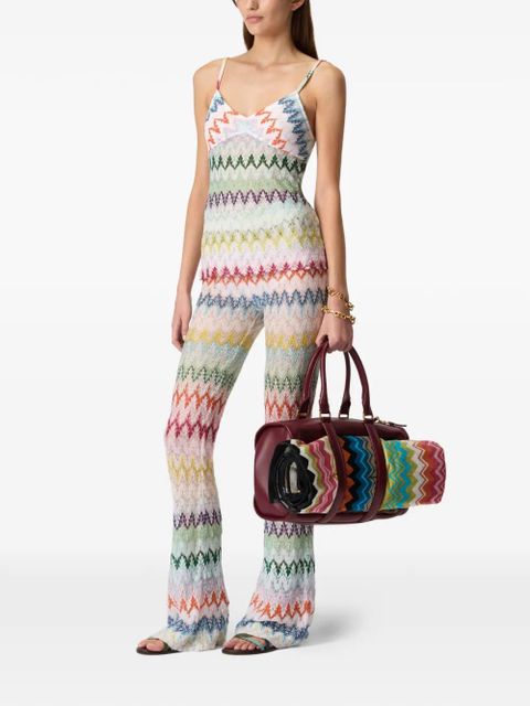 Missoni V-neck zig-zag top - White - zdjęcie produktu nr 2