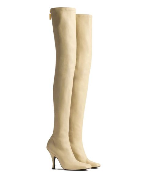 KHAITE 100mm Eva boots - Neutrals