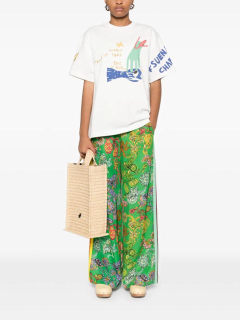 ALEMAIS Nadia Fish T-shirt - White