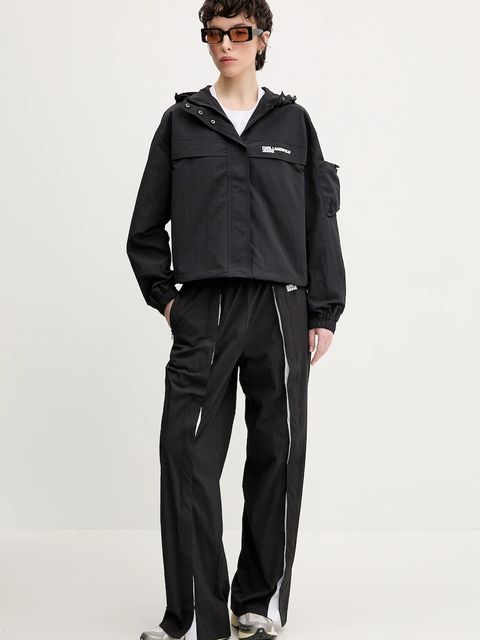 Karl Lagerfeld Jeans t-shirt bawełniany damski kolor biały A2W17028