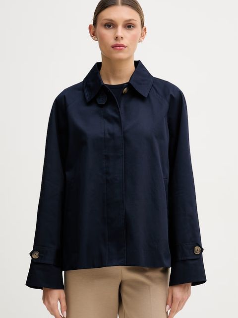 United Colors of Benetton płaszcz damski bawełniany - zdjęcie produktu nr 2