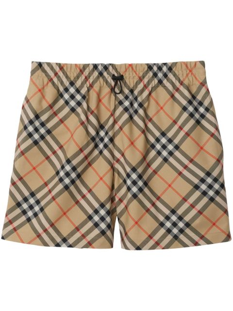 Burberry Vintage Check-pattern shorts - Neutrals - zdjęcie produktu nr 1