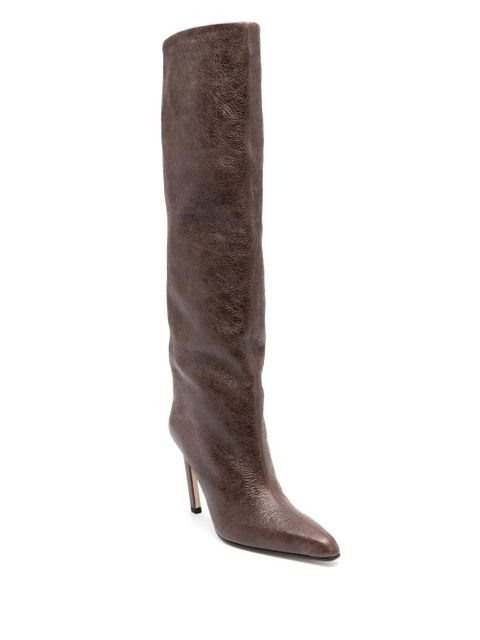 Paris Texas Jude 100mm knee-high boots - Brown - zdjęcie produktu nr 2
