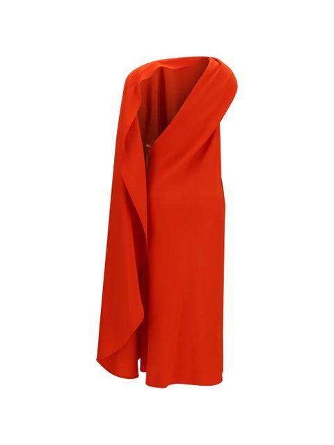 Balenciaga draped maxi dress - Orange - zdjęcie produktu nr 2