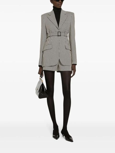 Dolce & Gabbana tartan check shorts - Black