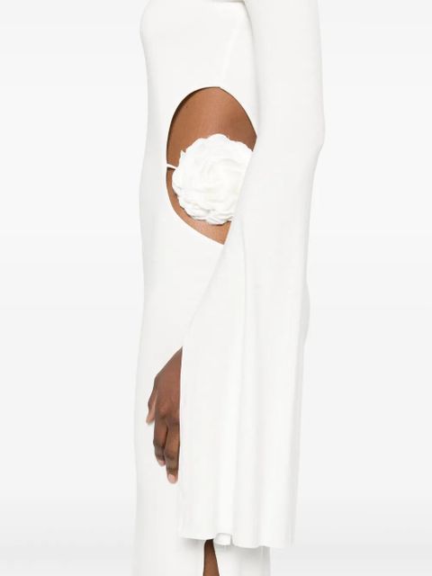 MANURÍ Paloma maxi dress - White