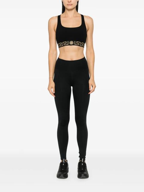 Versace Greca-border crop top - Black - zdjęcie produktu nr 2