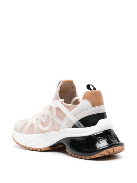 PINKO Love Birds-embellished sneakers - Neutrals - zdjęcie produktu nr 2