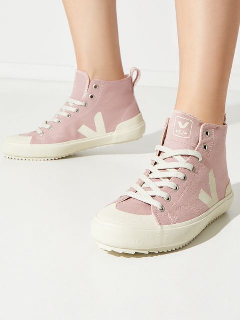 VEJA - Różowe trampki do kostki Nova Ht - zdjęcie produktu nr 1