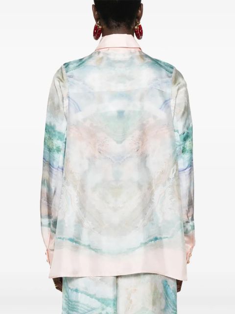 ZIMMERMANN The Illuminate shirt - Blue