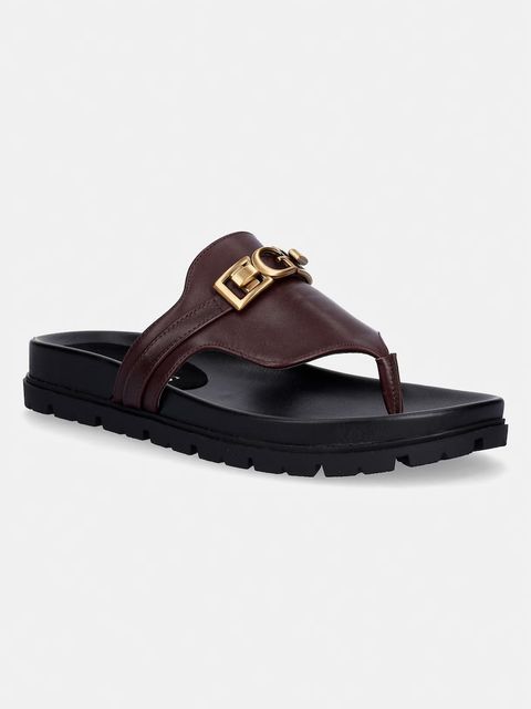 Guess japonki damskie skórzane FARRON - zdjęcie produktu nr 2