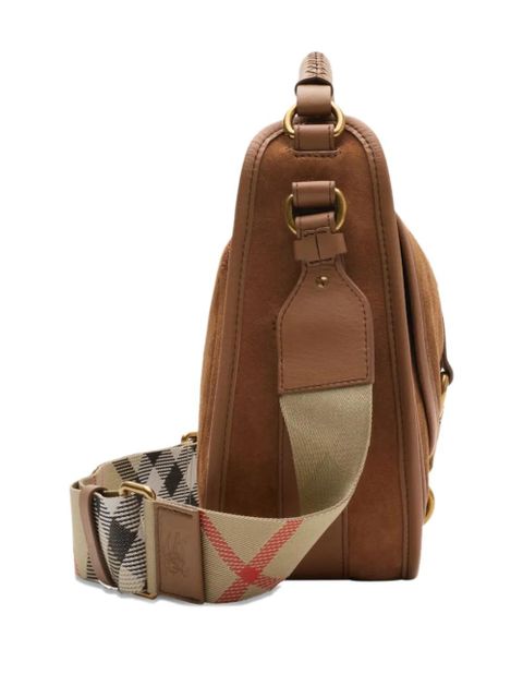 Burberry small B Clip crossbody bag - Brown