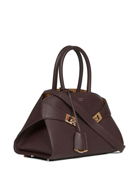Ferragamo medium Hug tote bag - Brown
