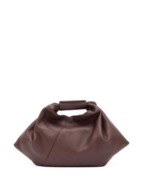 MM6 Maison Margiela Japanese Draped mini bag - Brown - zdjęcie produktu nr 1