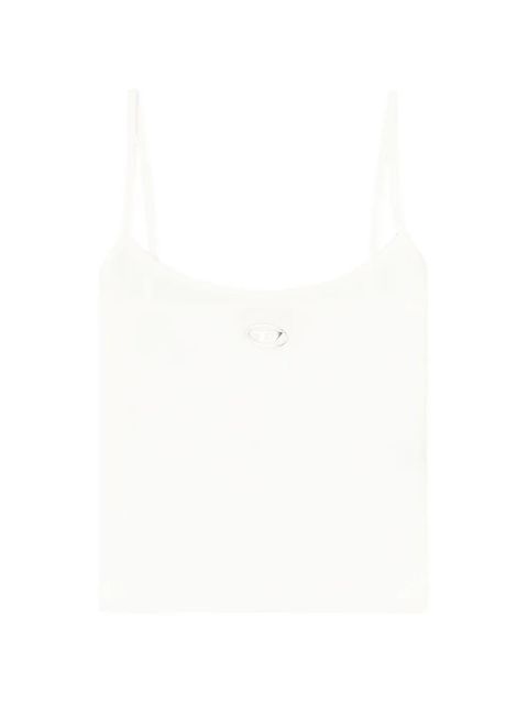 Diesel T-Hupy logo-detail tank top - White - zdjęcie produktu nr 1
