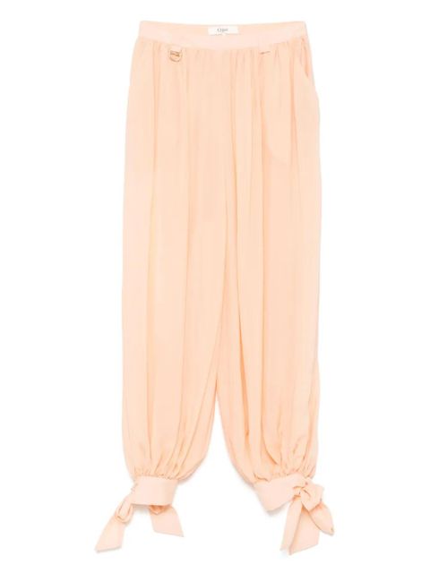 Chloé silk trousers - Pink - zdjęcie produktu nr 1