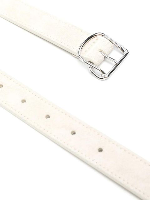 TOTEME suede belt - White - zdjęcie produktu nr 2
