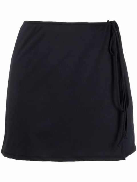 Reina Olga side-tie mini skirt - Black - zdjęcie produktu nr 1