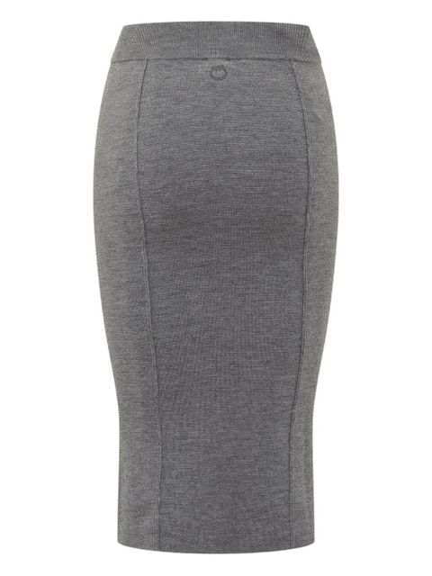 PINKO knitted pencil skirt - Grey - zdjęcie produktu nr 2