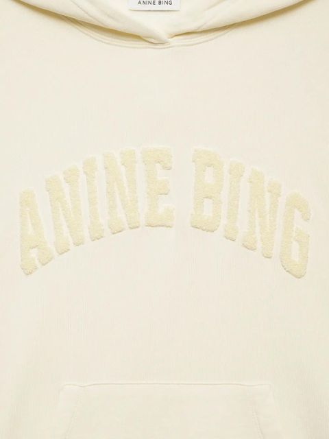 ANINE BING Harvey hoodie - Neutrals