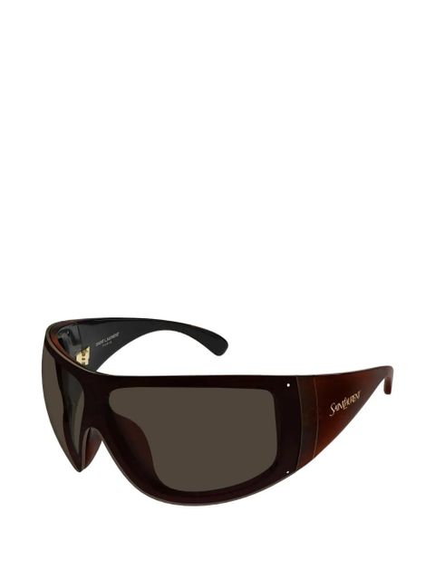 Saint Laurent Eyewear SL 914 oversized-frame sunglasses - Brown - zdjęcie produktu nr 2