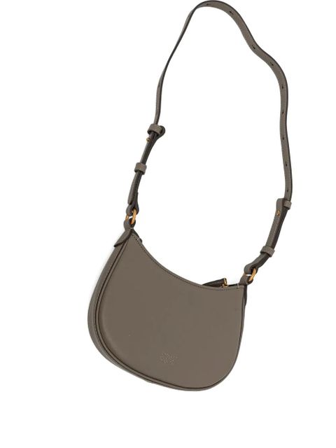 PINKO baby Half Moon leather shoulder bag - Grey - zdjęcie produktu nr 1