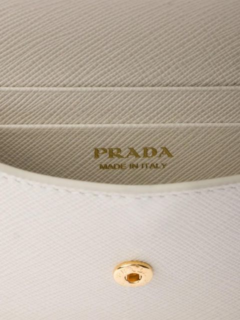 Prada Saffiano leather wallet - White