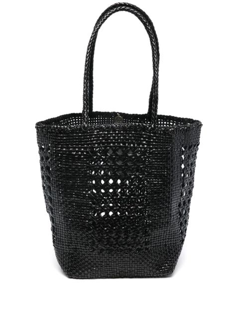 DRAGON DIFFUSION Grace Cannage tote bag - Black