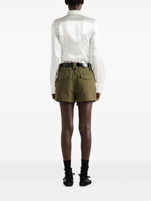 Prada chevron shorts - Green - zdjęcie produktu nr 2