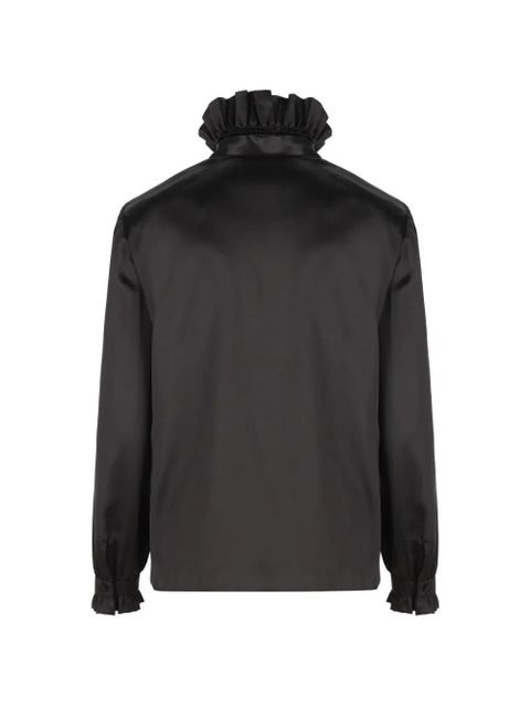 Gucci bow-detail silk shirt - Black - zdjęcie produktu nr 2