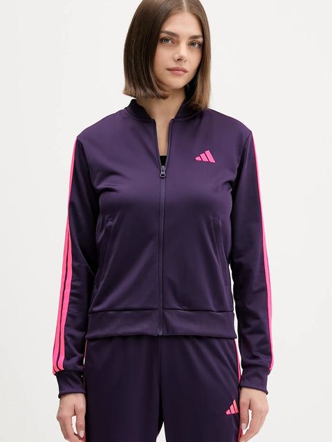 adidas dres Ess 3S damski kolor fioletowy JX0510