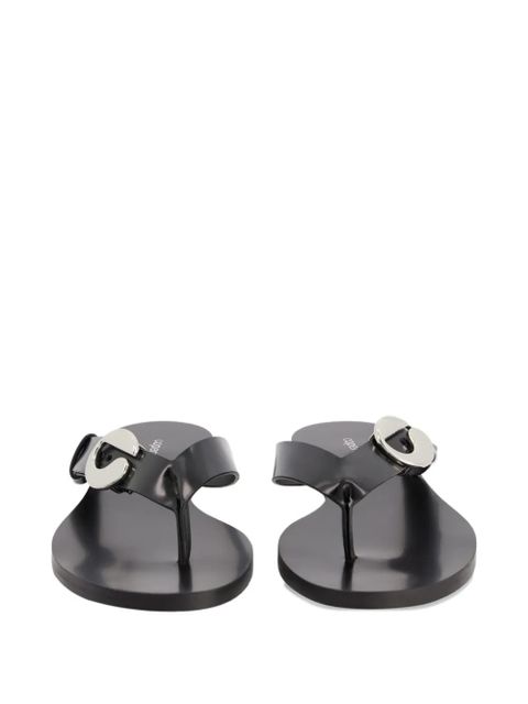 Coperni logo strap sandals - Black - zdjęcie produktu nr 2