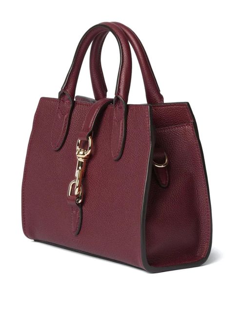 Gucci small hook-closure tote bag - Red