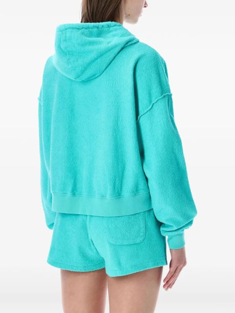 American Vintage Bobypark zip-up hoodie - Blue