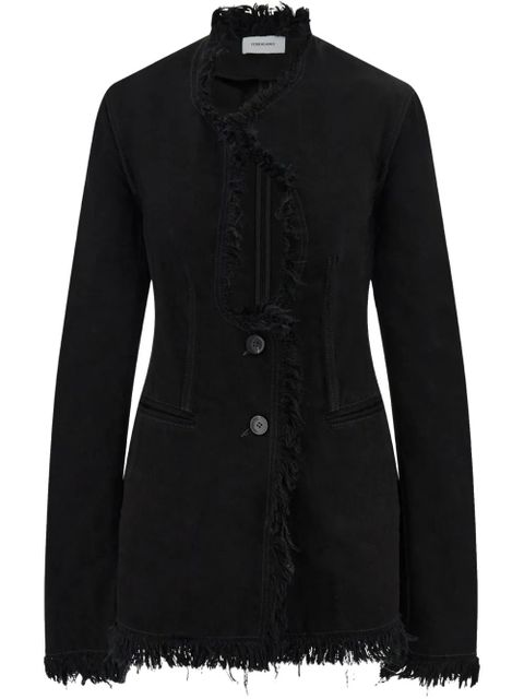 Ferragamo fringed blazer - Black - zdjęcie produktu nr 1