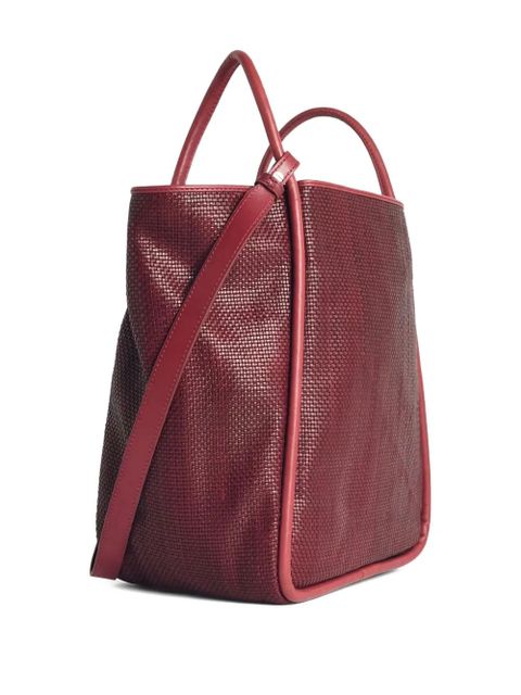 DRAGON DIFFUSION Ana leather tote bag - Red