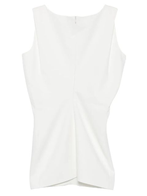 KHAITE Toma mini dress - Neutrals - zdjęcie produktu nr 2