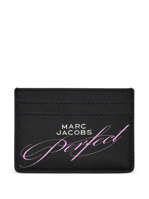 Marc Jacobs logo leather card case - Black - zdjęcie produktu nr 1