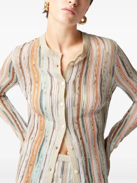 Missoni striped cardigan - Neutrals