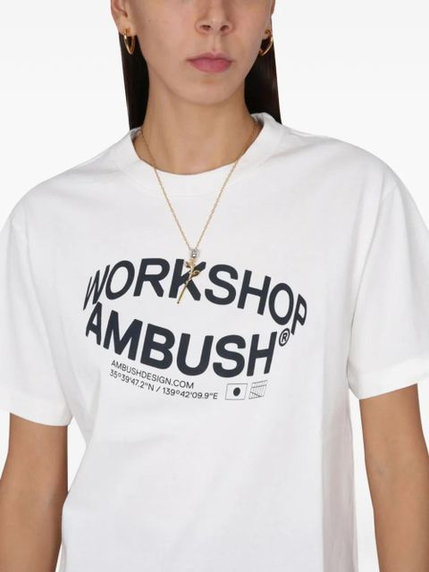 AMBUSH short-sleeve T-shirt - White