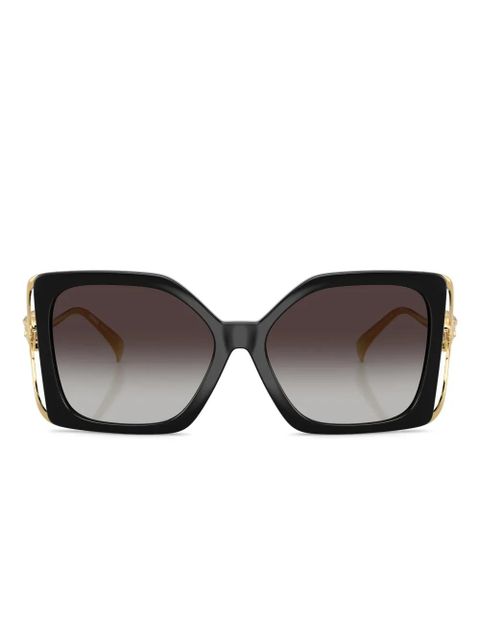Versace Eyewear square-frame medusa sunglasses - Black - zdjęcie produktu nr 1